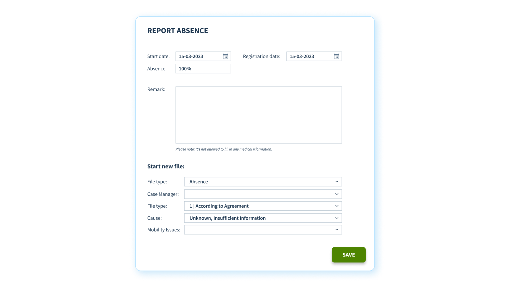 Absence registration_EN