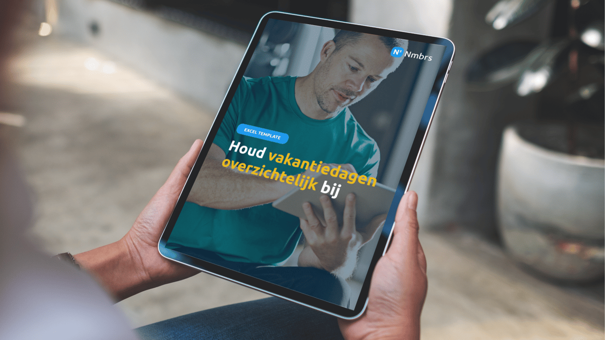 Excel template - Houd vakantiedagen overzichtelijk bij-1